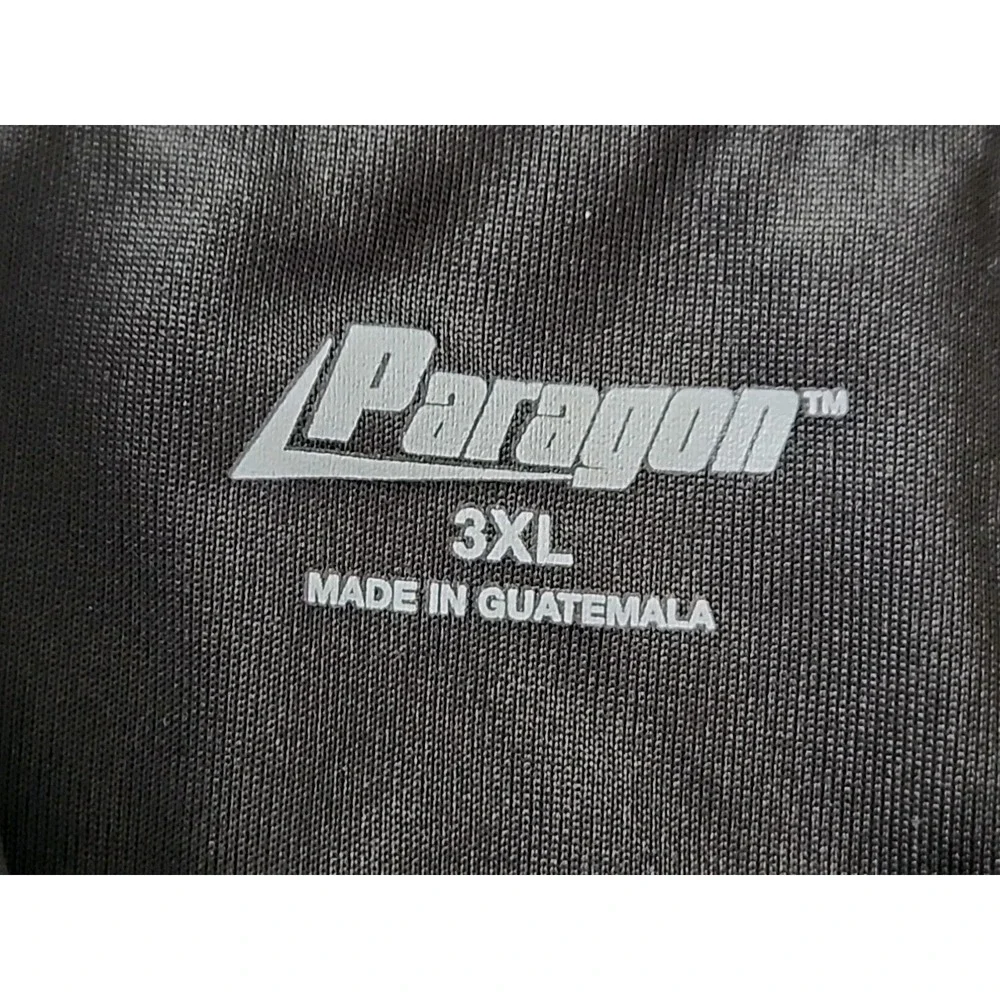 New Paragon Performance 1/4-Zip‎ Golf Pullover Men's 3XL Black Moisture-Wick NWT